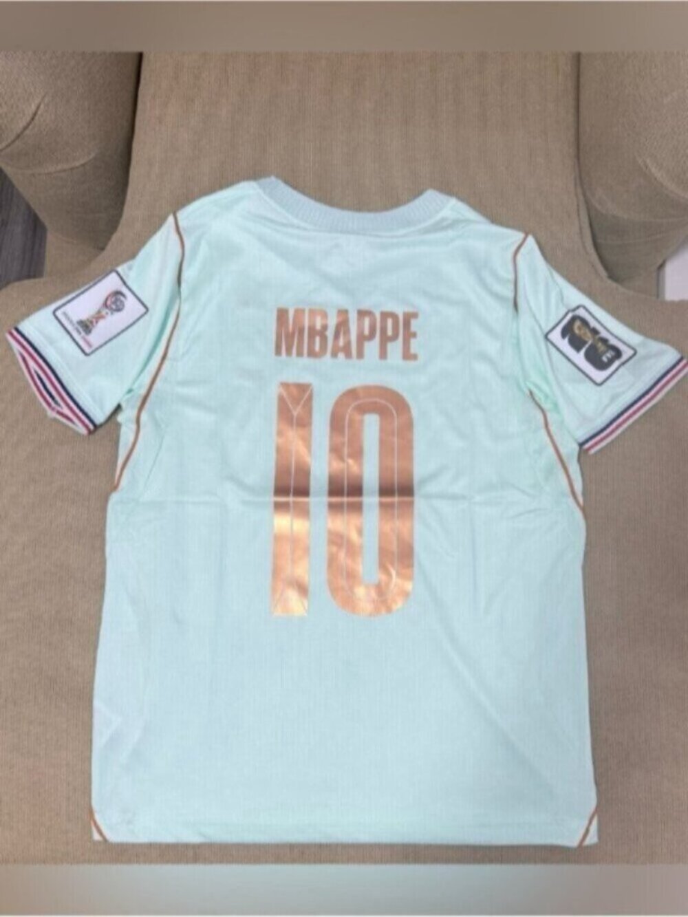 France Away Soccer Jersey World Cup 2026 Mbappe #10 - Picture 2 of 6